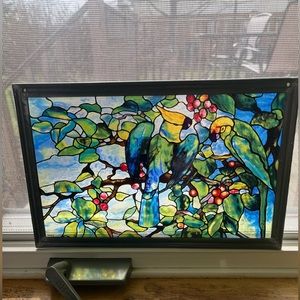 Vintage MMA glass reproduction of Tiffany piece